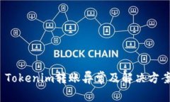  Tokenim转账异常及解决方案