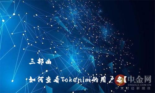 三部曲

如何查看Tokenim的用户名？