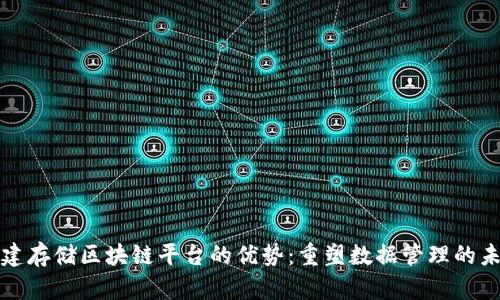 搭建存储区块链平台的优势：重塑数据管理的未来