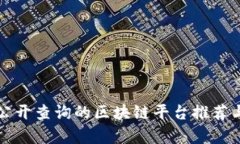 可以公开查询的区块链平台推荐与分析