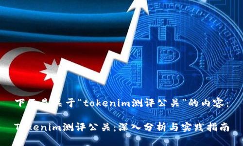 下面是关于“tokenim测评公关”的内容：

Tokenim测评公关：深入分析与实践指南